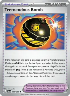 Pokémon-Karte Tremendous Bomb 082/084