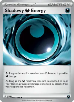 Pokémon-Karte Shadowy Darkness Energy 083/084
