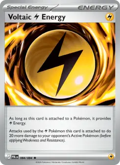 Pokémon-Karte Voltaic Lightning Energy 084/084