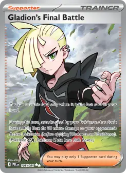 Pokémon-Karte Gladion's Final Battle 108/084