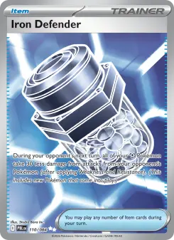 Pokémon-Karte Iron Defender 110/084