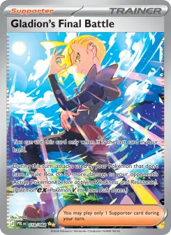 Pokémon-Karte Gladion's Final Battle 118/084