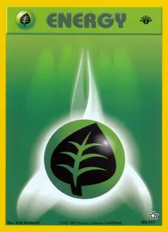 Pokémon-Karte Grass Energy 108/111