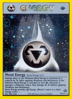 Pokémon-Karte Metal Energy 019/111