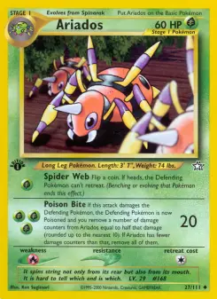 Pokémon-Karte Ariados 027/111