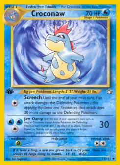 Pokémon-Karte Croconaw 031/111