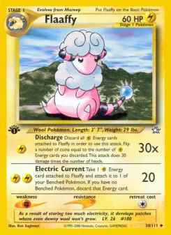 Pokémon-Karte Flaaffy 034/111