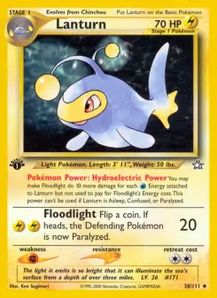 Pokémon-Karte Lanturn 038/111