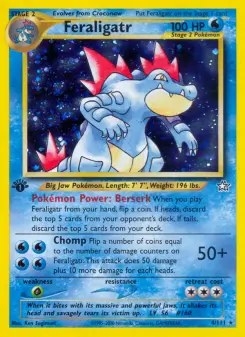 Pokémon-Karte Feraligatr 004/111
