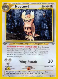 Pokémon-Karte Noctowl 042/111