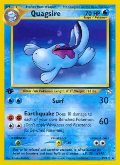 Pokémon-Karte Quagsire 045/111