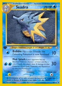 Pokémon-Karte Seadra 048/111