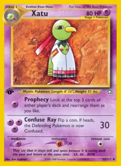Pokémon-Karte Xatu 052/111