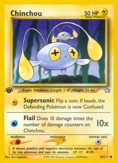 Pokémon-Karte Chinchou 055/111