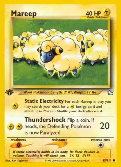 Pokémon-Karte Mareep 065/111