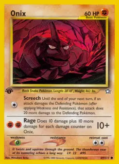 Pokémon-Karte Onix 069/111