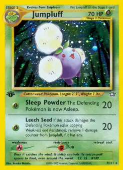 Pokémon-Karte Jumpluff 007/111