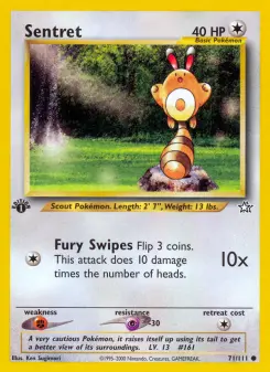Pokémon-Karte Sentret 071/111