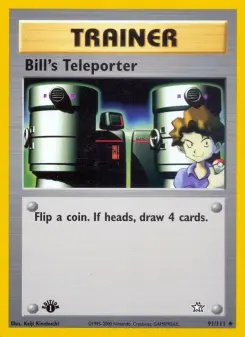 Pokémon-Karte Bill's Teleporter 091/111