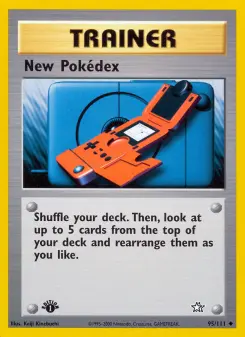 Pokémon-Karte New Pokédex 095/111