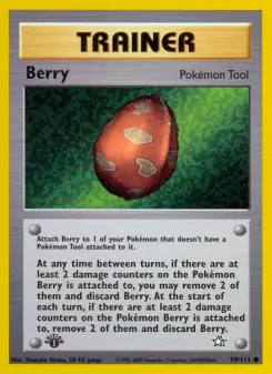 Pokémon-Karte Berry 099/111