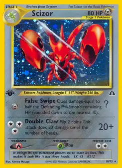 Pokémon-Karte Scizor 010/075