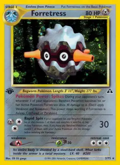 Pokémon-Karte Forretress 002/075