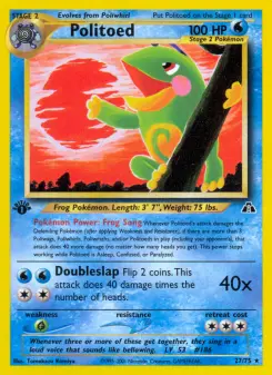 Pokémon-Karte Politoed 027/075