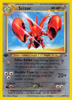 Pokémon-Karte Scizor 029/075