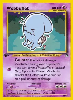 Pokémon-Karte Wobbuffet 035/075