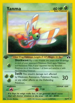 Pokémon-Karte Yanma 036/075
