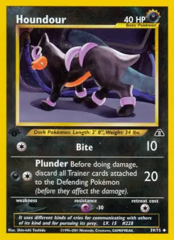 Pokémon-Karte Houndour 039/075