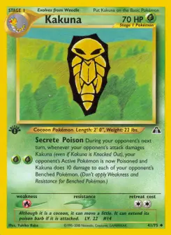 Pokémon-Karte Kakuna 041/075