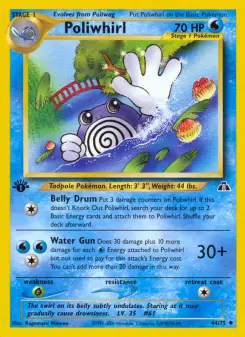 Pokémon-Karte Poliwhirl 044/075