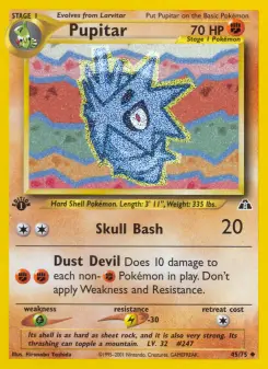 Pokémon-Karte Pupitar 045/075