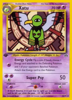 Pokémon-Karte Xatu 052/075