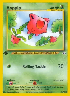 Pokémon-Karte Hoppip 055/075