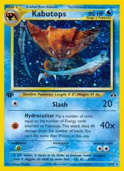 Pokémon-Karte Kabutops 006/075