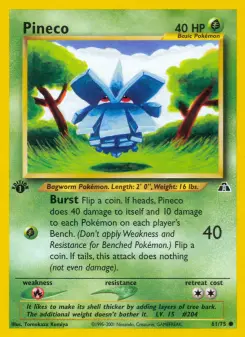 Pokémon-Karte Pineco 061/075