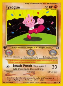 Pokémon-Karte Tyrogue 066/075