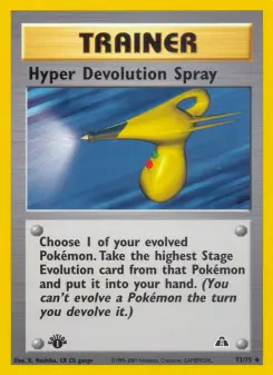 Pokémon-Karte Hyper Devolution Spray 073/075