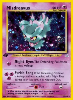 Pokémon-Karte Misdreavus 011/064