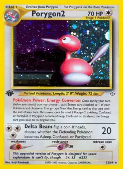 Pokémon-Karte Porygon2 012/064