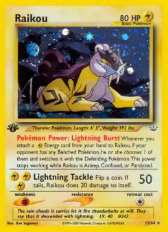 Pokémon-Karte Raikou 013/064
