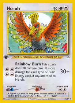 Pokémon-Karte Ho-oh 018/064