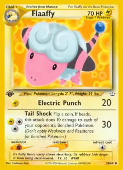 Pokémon-Karte Flaaffy 028/064