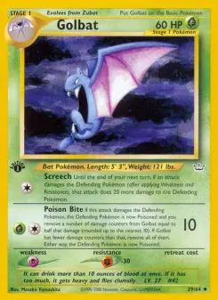 Pokémon-Karte Golbat 029/064