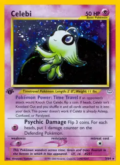 Pokémon-Karte Celebi 003/064