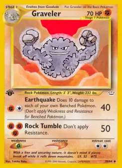 Pokémon-Karte Graveler 030/064