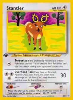 Pokémon-Karte Stantler 038/064